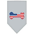 thumbnail image 5 of Pet and Dog Bandana Screen Printed, "Bone Shaped American Flag", 5 of 10