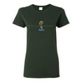 thumbnail image 2 of Wild Bobby, Ford Cobra Powered Honeycomb Grill, Cars and Trucks, Women Graphic Tee, Forest Green, Large, 2 of 4