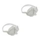 thumbnail image 3 of Greeniant Máscaras profesionales de apnea, cubierta de media cara, gafas de buceo, gafas de esnórquel de alta definición, equipo de natación Transparente 2piezas Greeniant CBP359789, 3 of 6