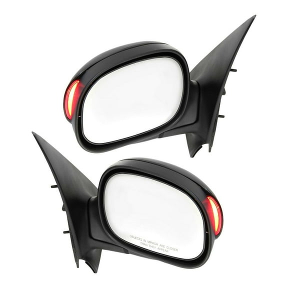 Geelife Set of 2 Mirrors Driver & Passenger Side Truck LH RH For 2001-03 F-150 Pair