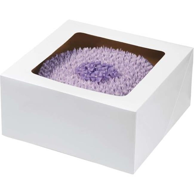 12 X 12 in. Corrugated Window Cake Boxes