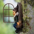 thumbnail image 4 of Escultura Decoración de jardín Patio al aire libre Patio Césped Porche Decoración Decoración de jardín Regalo Ventana única Hombres # 39; s, 11 Feliz Sencillez, 4 of 5