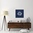 thumbnail image 2 of Global Gallery's 'Underwater Life XIV' by Daphne Brissonnet Stretched Canvas Wall Art, 2 of 4
