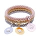 thumbnail image 2 of Pulseras multicapa, elegante pulsera de cadena de maíz individual para parejas y familias. Pulsera redonda de perla, 2 of 4