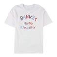 thumbnail image 5 of Elevenparis para hombre Banksy es mi decorador gráfico camiseta blanca M, 5 of 5