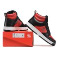 thumbnail image 5 of Women's Black＆Red High-Tops Durable Leather, Sporty Versatility and Enhanced Arch Support, 5 of 5
