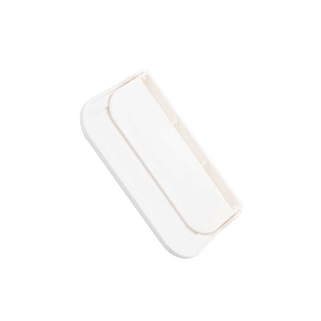 Bewildely Estantes flotantes para baño, estantes de almacenamiento de pared blancos laterales elevados, estante de almacenamiento de inodoro plegable Juegos de accesorios de baño L Bewildely HA028000-01