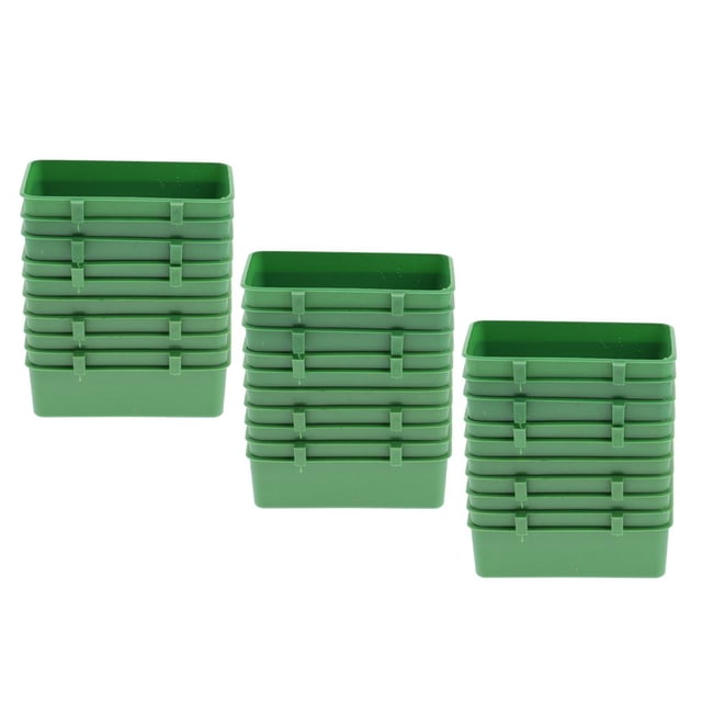 Image showcasing Set of 30 Bowl Feeding Dish Feeder for Macaw African Grey Budgie ...