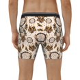 thumbnail image 2 of Men's Boxer Briefs, Retro Dreamcatcher Soft and Breathable Mens Underwear Boxer Briefs With Widen Waist, 2 of 5