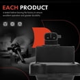 thumbnail image 6 of A-Premium Ignition Coil Pack Replacement for Toyota Supra 1993-1998 3.0L 2JZ-GTE Twin Turbo 90919-02205, 6 of 7