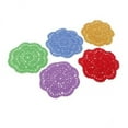 thumbnail image 1 of Tapetes de mesa de Encaje Strade Fareast Limited algodón ganchillo 2x5 piezas colores variados, 1 of 8