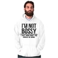 thumbnail image 5 of I'm Not Bossy I Just Know Funny Boss Hoodie Sweatshirt Women Men Brisco Brands S, 5 of 6