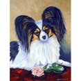 thumbnail image 1 of 28 x 40 Po Papillon une Rose pour Votre Taille de Maison de Toile de Drapeau, 1 of 1