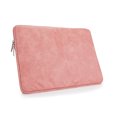 thumbnail image 6 of LLAYOO 13 Inch Laptop Sleeve PU Suede Leather Case Protective Cover Water Resistant Carrying Bag Compatible with 13.3 Notebook Computer Chromebook 13.3" MacBook Air Pro 13.5 Surface Laptop (Coral), 6 of 7