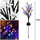 thumbnail image 2 of Luces solares para jardín al aire libre, luces de hadas para decoración de patio, camino, patio trasero, pasarela, 2 of 5