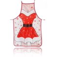 thumbnail image 5 of Delantales de Navidad, delantales de elfo para adultos, Kit ajustable, delantal de Papá Noel, 6 uds., 5 of 5