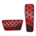 thumbnail image 2 of Car Foot Rest, Anti Skid Secure Driving Comfortable 2PCS Wear Resistant Accelerator Brake Pedal  Replacement For  Challenger 2009-2021 For Modification, 2 of 8