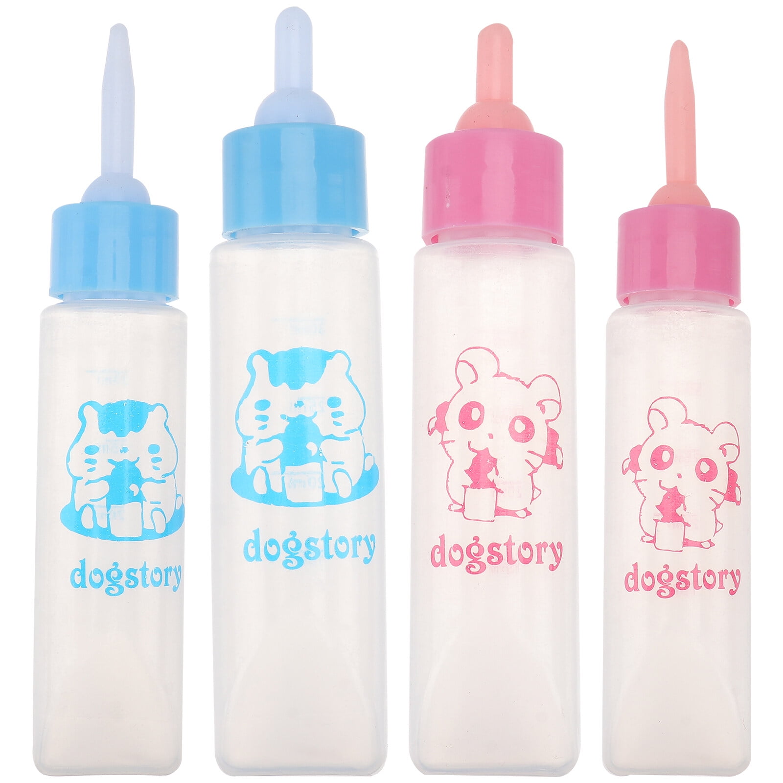 Pet nurser bottles 4pcs Small Pet Nurser Bottle Hamster Puppy Squirrel