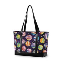 FORMRS Laptop Tote Bag for Women with 15.6" Computer Compartments Handbag, Colorful Candies