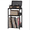 black, variant on LIANGKA 3-Tier Storage End Side Table with Vinyl Album & CD DVD Storage Rack Multi-Purpose Sofa Side Nightstand for Living Room