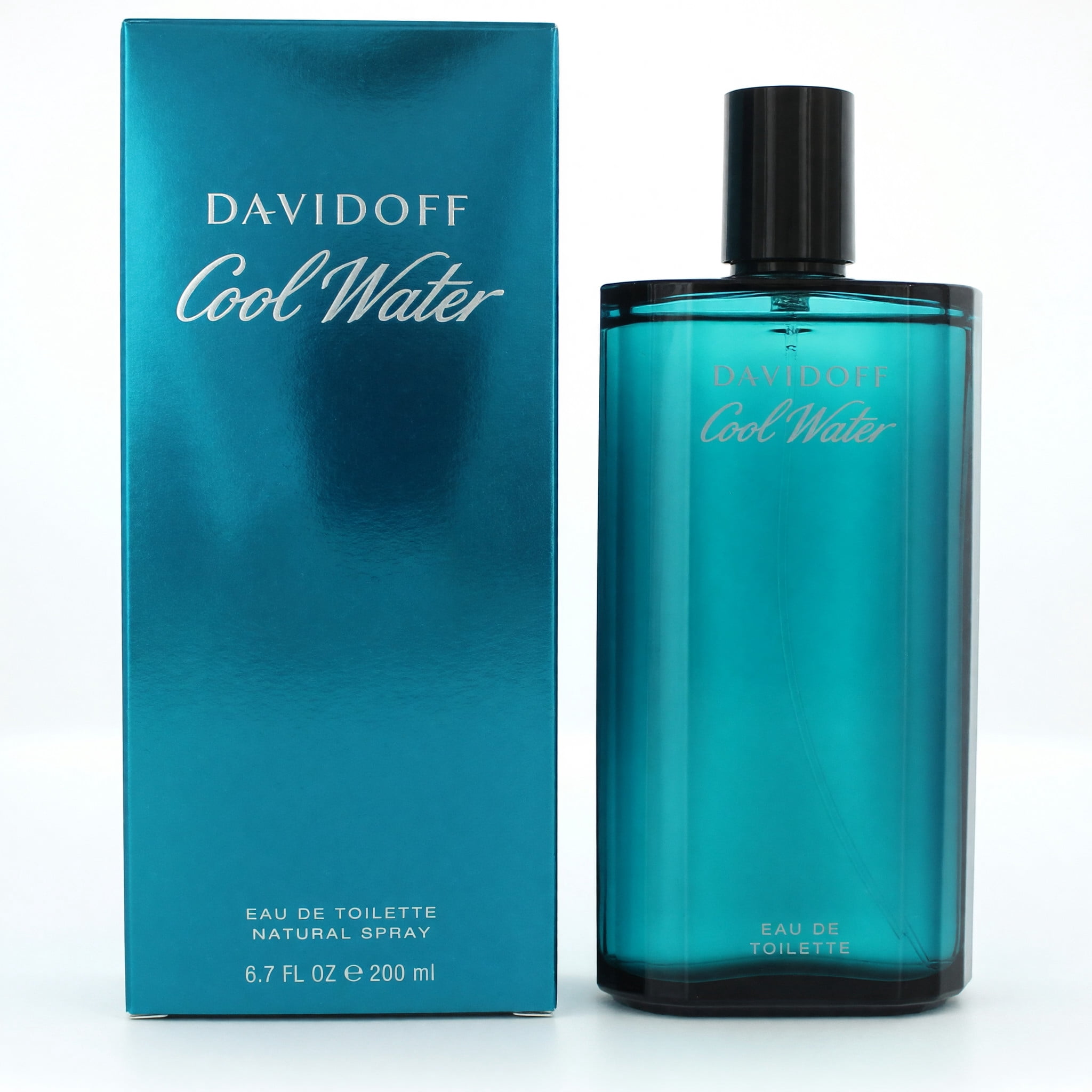 Davidoff Cool Water, 4.2 oz Eau De Toilette Spray for Men, Crisp