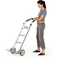 thumbnail image 6 of Heavy Duty Aluminum Hand Truck - 8" Wheels with Horizontal Loop Handle and 500 lbs Load Capacity | 50.25" High, 17.5" Wide and 17.75" x 9" Diecast Nose Plate, 6 of 6