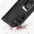 thumbnail image 5 of KIQ Galaxy S22 Ultra Case Screen Protector Tempered Glass Shockproof Magnetic Case For Samsung S22 Ultra 5G 6.8-inch SM-S908 (Black), 5 of 9