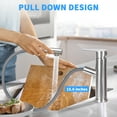 WYRAVIO Kitchen Sink Faucet with Pull Out Sprayer, Single Handle