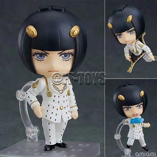 Figuras de acción de JoJo's Bizarre Adventure, modelo coleccionable de juguetes de Kujo Jotaro Kakyoin Dio Brando Josuke kata Kishibewith retail box Gong Bohan LED