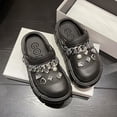 thumbnail image 3 of 2023 Verano Croc Mujer Plataforma De Tacón Alto Crocs Moda INS Vestido Playa Zapatillas, 3 of 4