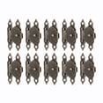 thumbnail image 1 of 10 Pcs Antique Bronze Iron Jewelry Box Padlock Hasps Latch Clasp Lock Wooden Box, 1 of 6