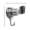 thumbnail image 2 of Bathroom Nailless Universal Shower Wall Mount Bracket Adjustable Shower Holder Bathroom Sprayer Holder, 2 of 6