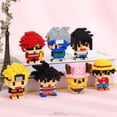 thumbnail image 2 of Bloques de construcción de microdiamantes Miniso Luffy Chopper, ladrillos 3D, ensamblaje DIY, juguetes educativos de modelado para niños, 2 of 5