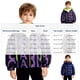 thumbnail image 3 of Parkas de manga larga para niñas, niños y niños, ropa de abrigo con capucha, ropa para niños de talla mediana y grande, chaqueta de plumón gruesa con letras, chaqueta corta con capucha, tops de algodó, 3 of 7