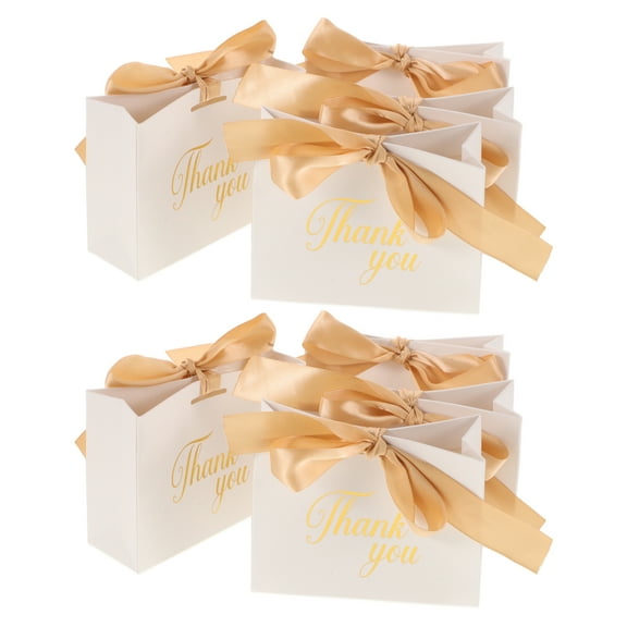 Colored Envelopes Thank You Paper Box White 50Pcs 5x4Inch Party Favor Bags