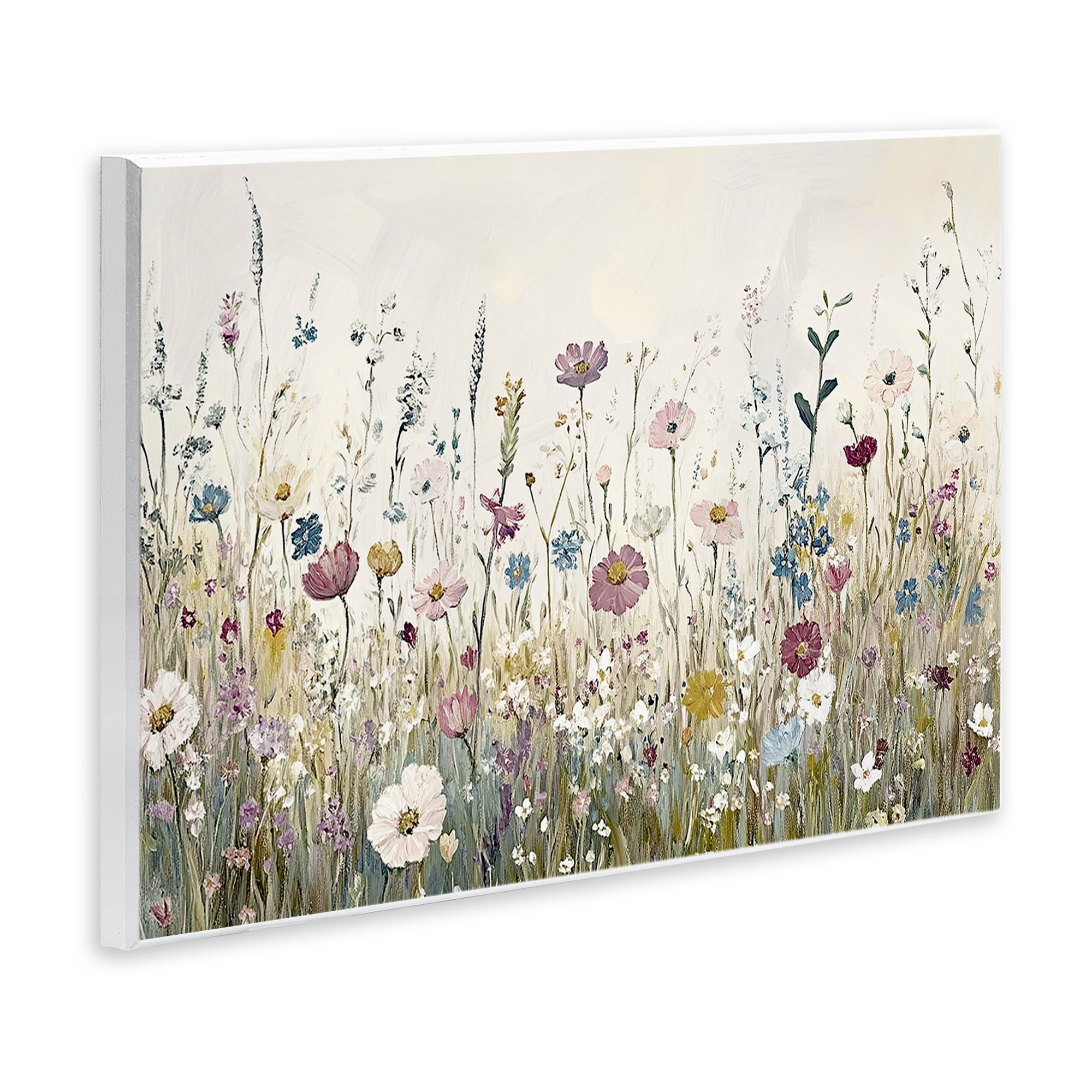 Stupell Industries Spring Blooms Pastoral Meadow Wall Plaque Art, design by Kim Allen