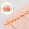 thumbnail image 6 of shoper Toddler Underwear Girls 4t Cartoon Print Baby Bloomers For Toddler Girls Ruffle Cute Cotton Baby Girl Shorts Toddler Girl Bloomers 4PC Orange 110, 6 of 6