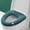 E, variant on Toilet Mat,Universal Thick Toilet Cover Knit Handle Toilet Seat Cover Washable Home Toilet Seat