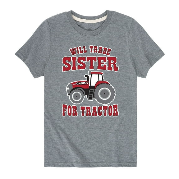 Case IH - Will Trade Sister For Tractor  - Youth Short Sleeve Tee