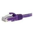 thumbnail image 1 of C2G 14ft Cat6a Snagless Unshielded UTP Network Patch Ethernet Cable-Purple - Patch cable - RJ-45 (M) to RJ-45 (M) - 14 ft - UTP - CAT 6a - molded, snagless, stranded - purple, 1 of 4