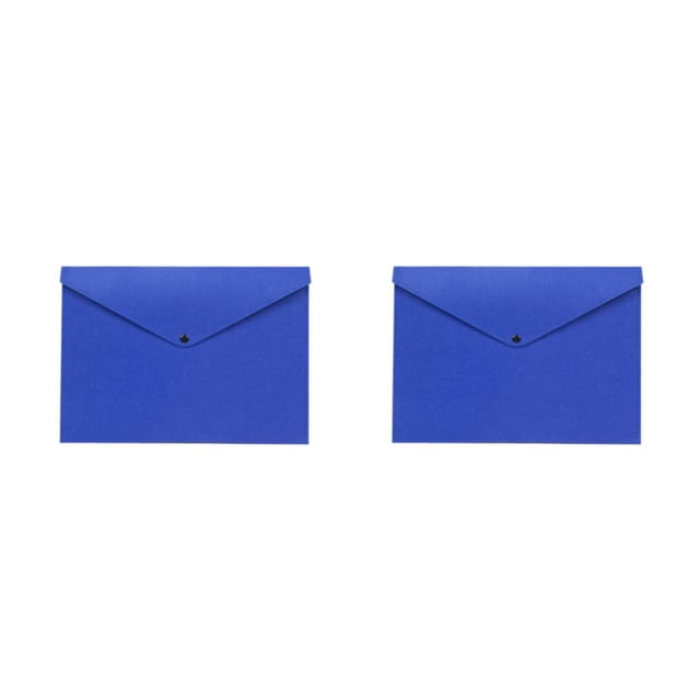 Guardoinrt Felt Folder Organizer Easy Organization At Fingertips File Document Bag File Folders File Storage Clutter-free blue 2Set
