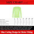 thumbnail image 3 of High Visibility Long Sleeve Men's T-shirt, Safety Neon Green High Performance Workwear Tee, 5 Pack, L, 3 of 6