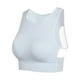 thumbnail image 5 of Mujeres Yoga Sólido Sin mangas Hombro frío Tanques casuales Blusa Tops Íntimos Fridja  nalpqowj36697, 5 of 5