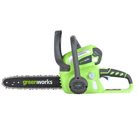 Greenworks 12-Inch 40V Cordless Chainsaw, 2.0 AH Battery Included (Best Battery Chainsaw 2019)
