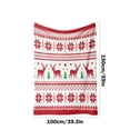 thumbnail image 3 of Manta decorativa navideña ligera y cálida de franela de lana, cómoda y suave tanto para hombres como para mujeres., 3 of 6