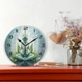 thumbnail image 2 of Wall Clock Yoga Frog 10 Inch Silent Non Ticking Quality Quartz Battery Operated Digital Round Easy to Read for Home Office Kitchen Home Decor, 2 of 7