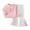 Red, variant on Ruiwill Girl Outfit Set Winter Outfits Sets Fashion Long Sleeve Round Neck Top With Big Bow Mesh Bottom Pants Toddler Clothes Print Girl Clothes Red Size 3-4 Years