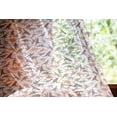thumbnail image 2 of Jurassic Tulle Curtains with Rod Pocket, Pattern Dinosaurs Enormous Museum History Cartoony Illustration, Sheer Drape for Wedding Party 2 Panels, 7 Sizes, Dark Orange Burgundy, by Ambesonne, 2 of 3