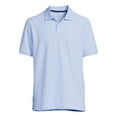 thumbnail image 6 of Wonder Nation Young Mens School Uniform Short Sleeve Pique Polo Shirt, Sizes S-XL, 6 of 6