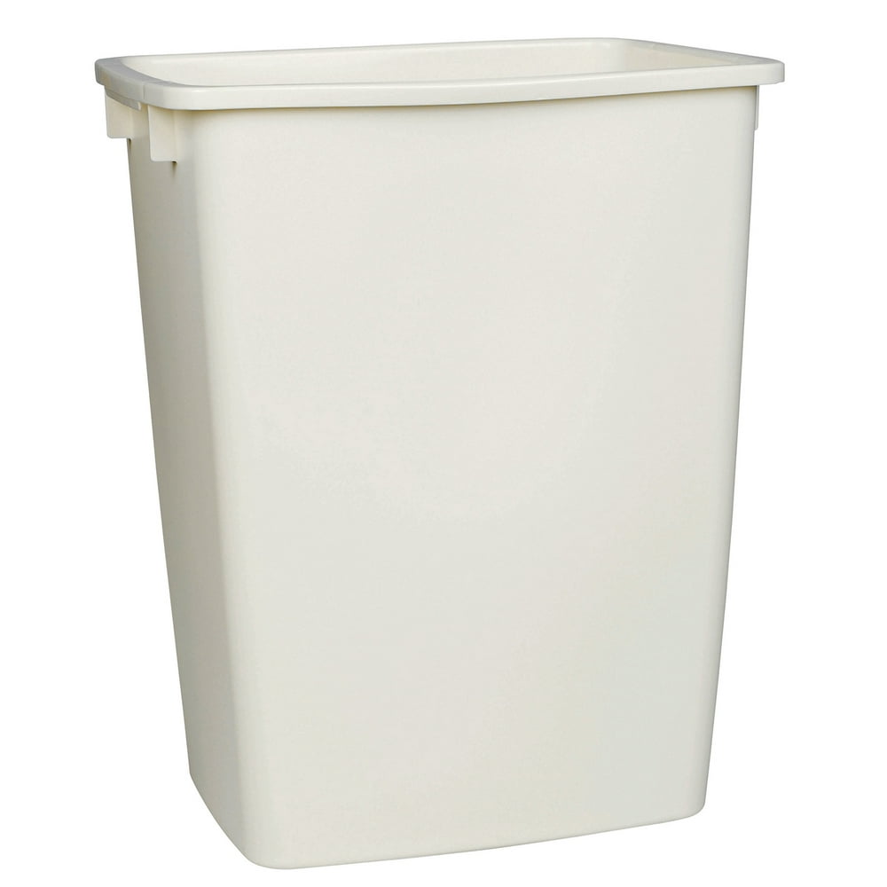 Rubbermaid 36 Qt / 9 gal Plastic Wastebasket, Outdoor Use, Garage Use ...